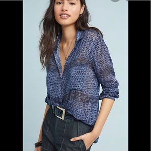 Anthropologie cloth & stone Tiffany blouse S